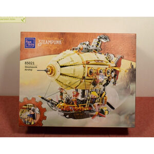 Pantasy Steampunk Airship Buildable Brick Block Set 85021